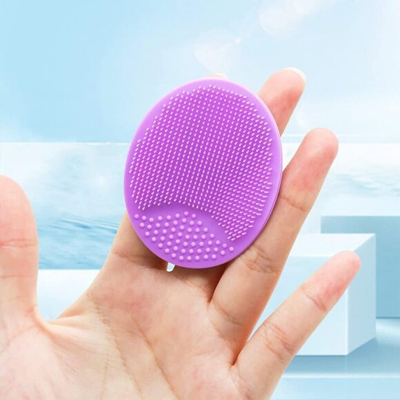 Silicone Facial Cleansing Brush, Soft Face Brush, Blackhead Acne Pore Pad - Face - Picture 4 of 8
